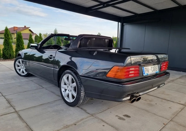 Mercedes-Benz SL cena 44900 przebieg: 189000, rok produkcji 1990 z Lewin Brzeski małe 326